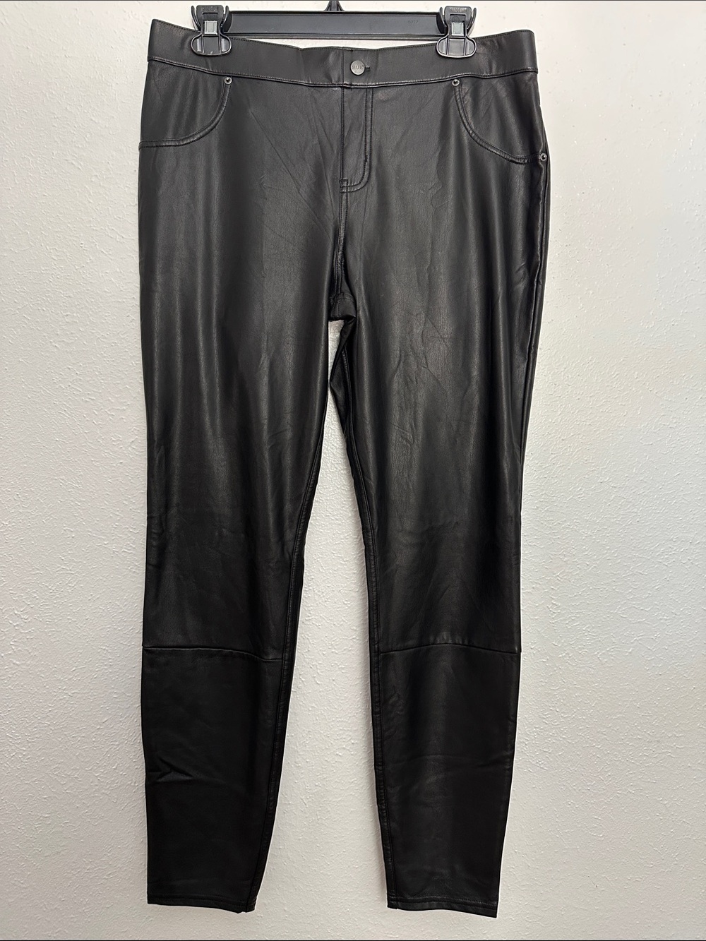 Hue Pull On Faux Leather Legging/Pants